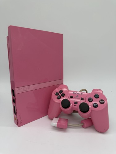 Console ps2 slim rosa - ps2,