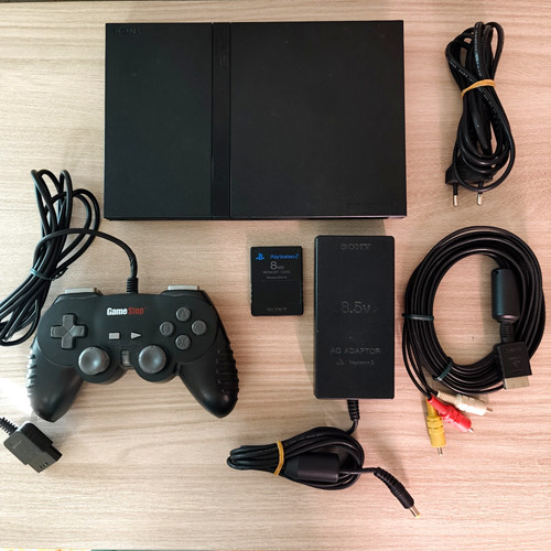 Console sony ps2 slim - sony,