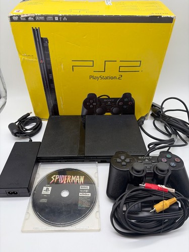 Console ps2 slim boîte - slim,