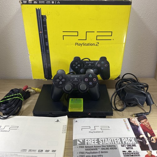 Ps2 slim nera scph 70004 - slim,